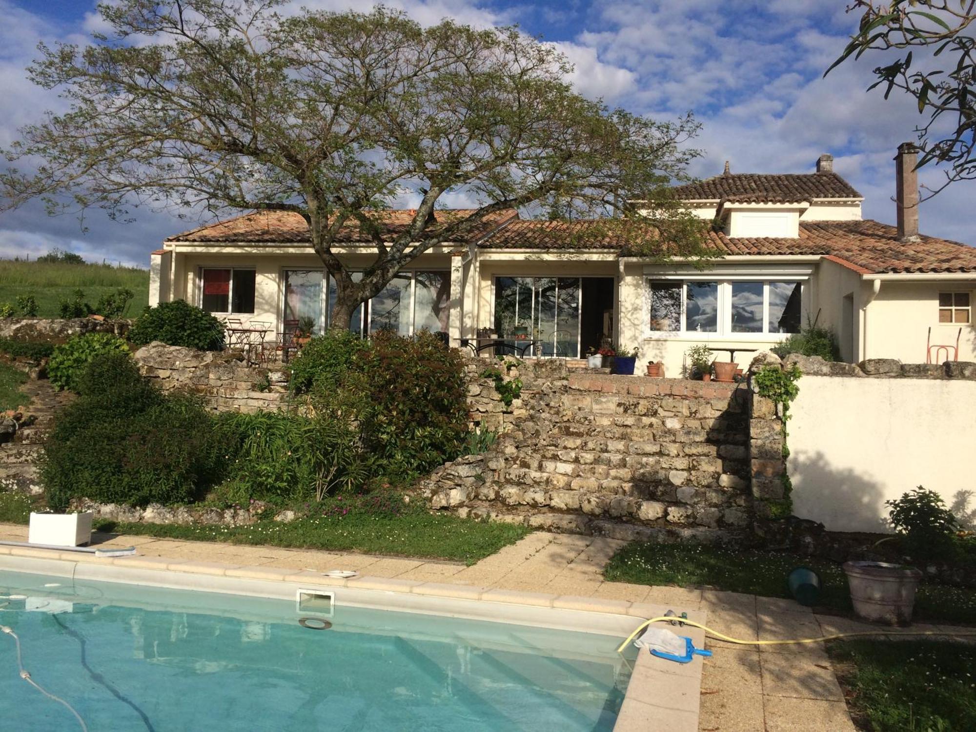לינה וארוחת בוקר Branne  Les 4 Elements St Emilion מראה חיצוני תמונה